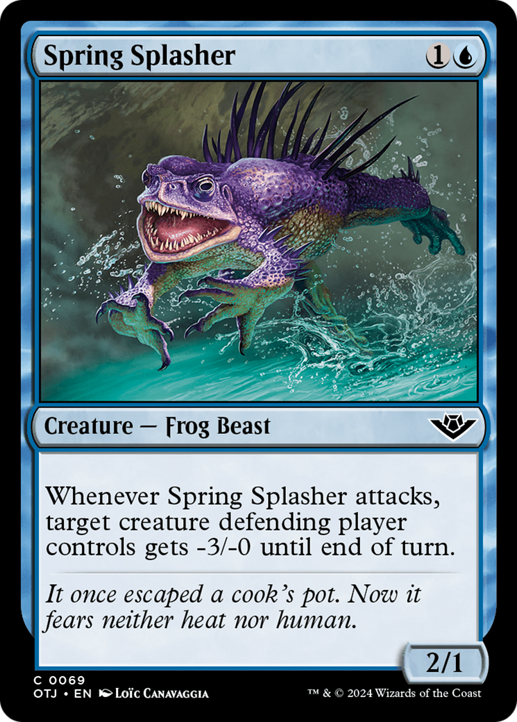 Spring Splasher (OTJ-069) [Outlaws of Thunder Junction]