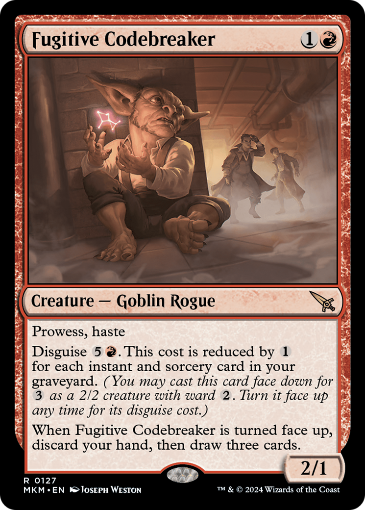 Fugitive Codebreaker (MKM-127) [Murders at Karlov Manor]