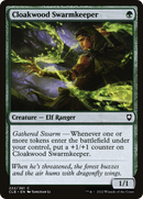 Cloakwood Swarmkeeper (CLB-222) [Commander Legends: Battle for Baldur's Gate]