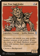 Gut, True Soul Zealot (Showcase) (CLB-399) [Commander Legends: Battle for Baldur's Gate]