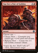 You See a Pair of Goblins (AFR-170) [Adventures in the Forgotten Realms] Foil