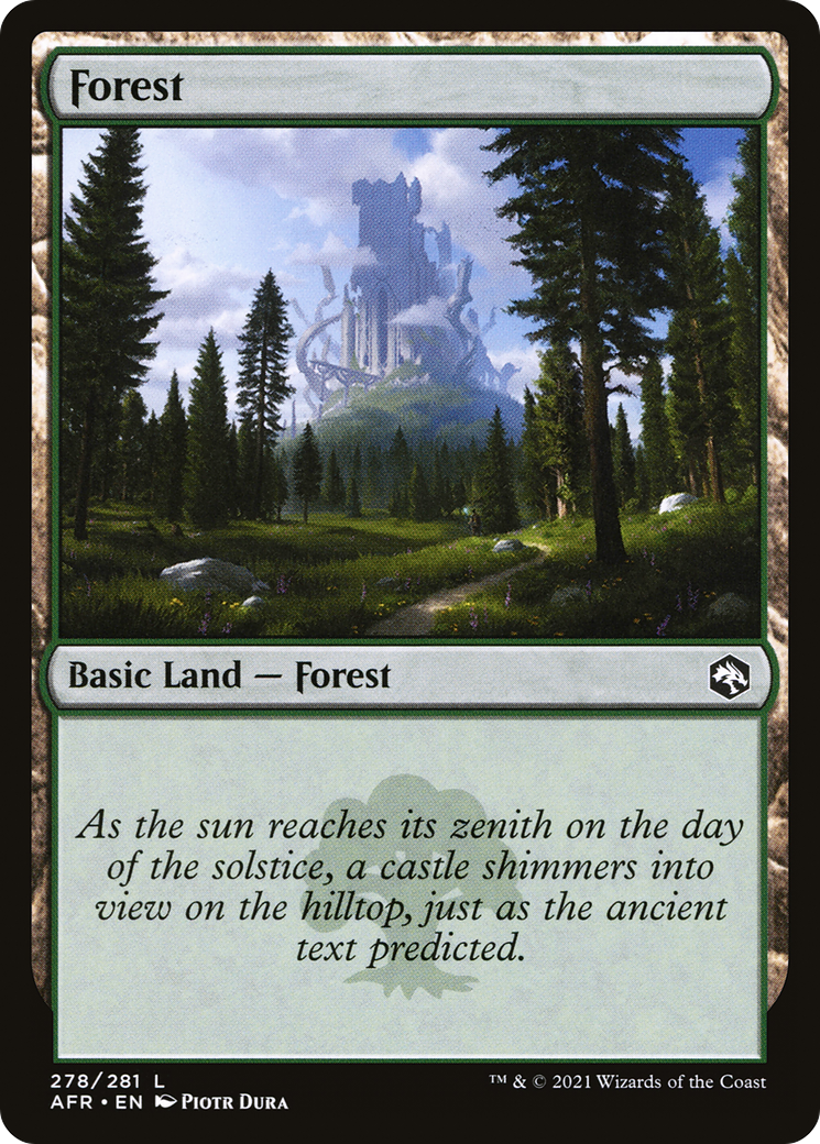 Forest (AFR-278) [Adventures in the Forgotten Realms]