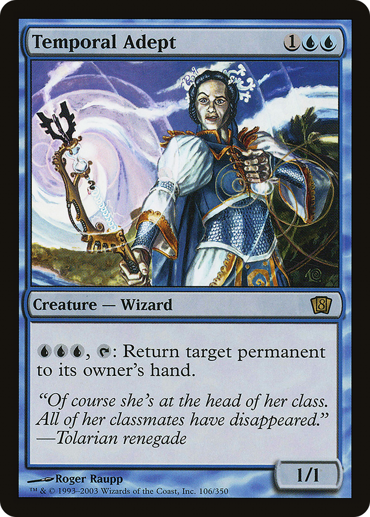 Temporal Adept (8ED-106★) [8th Edition]