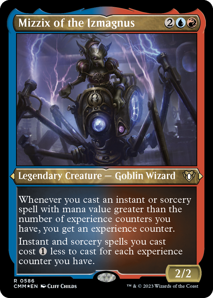 Mizzix of the Izmagnus (CMM-586) [Commander Masters] Etched Foil