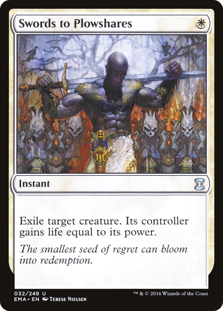 Swords to Plowshares (EMA-032) [Eternal Masters]