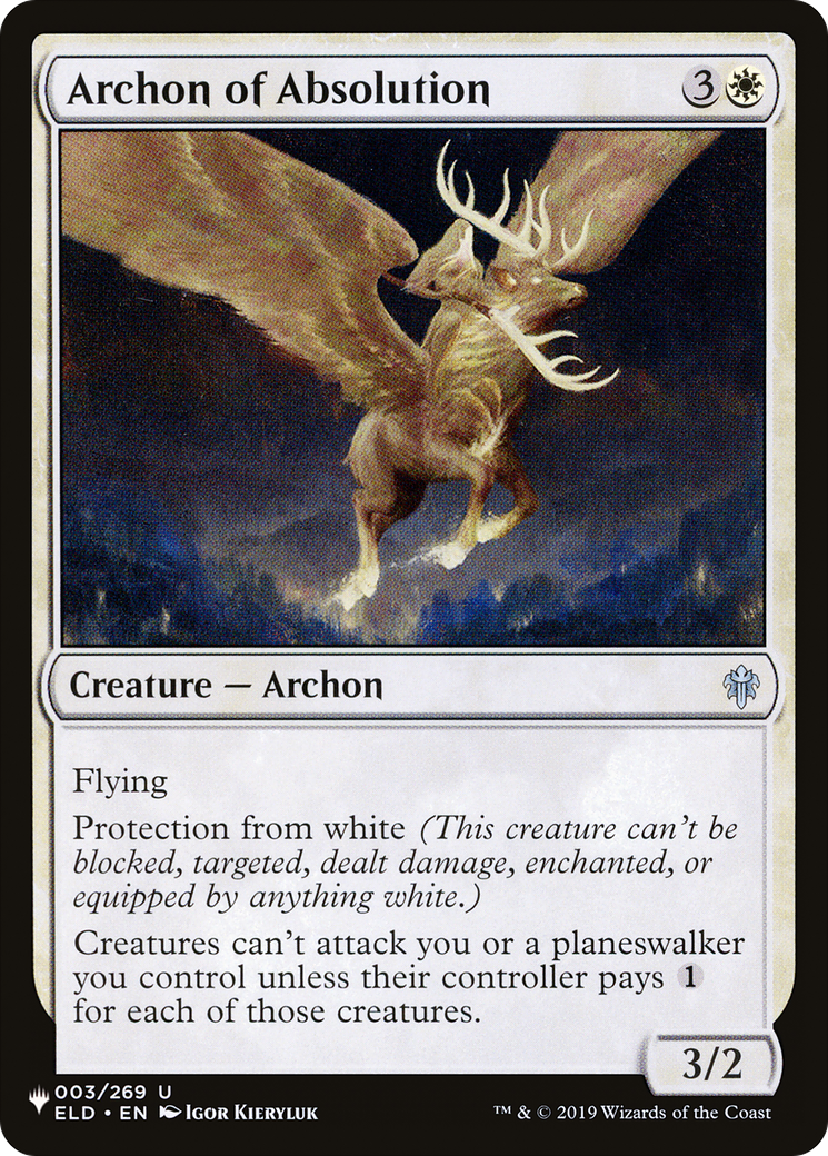Archon of Absolution (LIST-ELD-3) [The List]