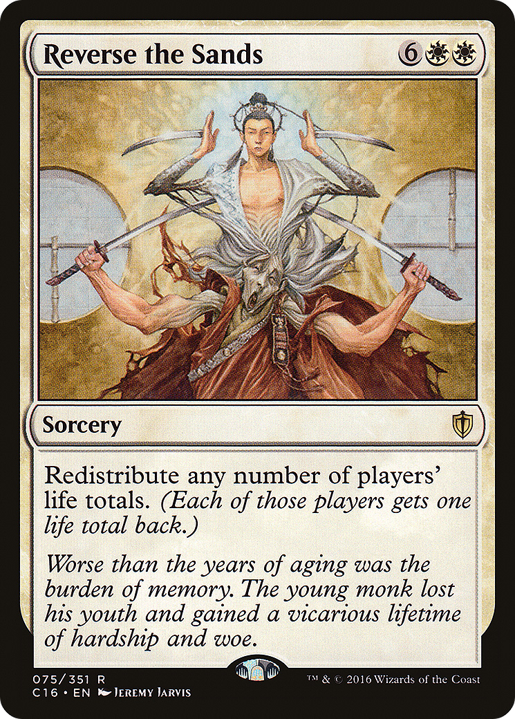 Reverse the Sands (C16-075) [Commander 2016]