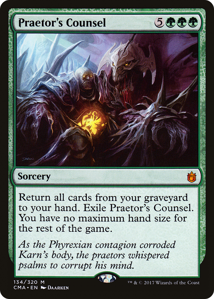 Praetor's Counsel (CMA-134) [Commander Anthology]