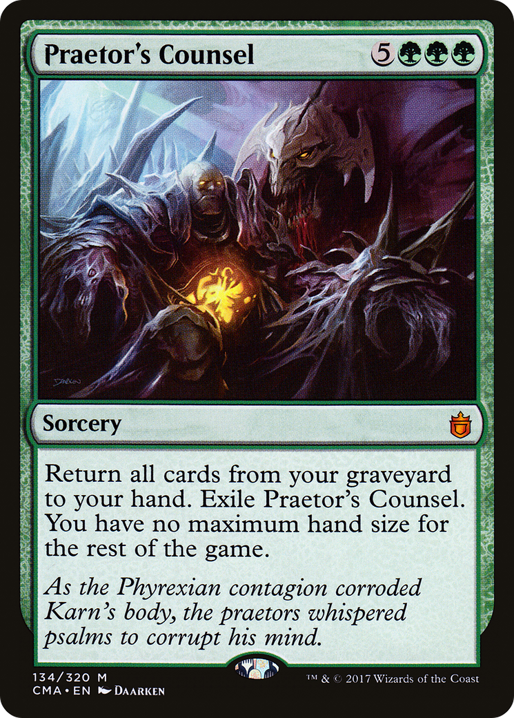 Praetor's Counsel (CMA-134) [Commander Anthology]