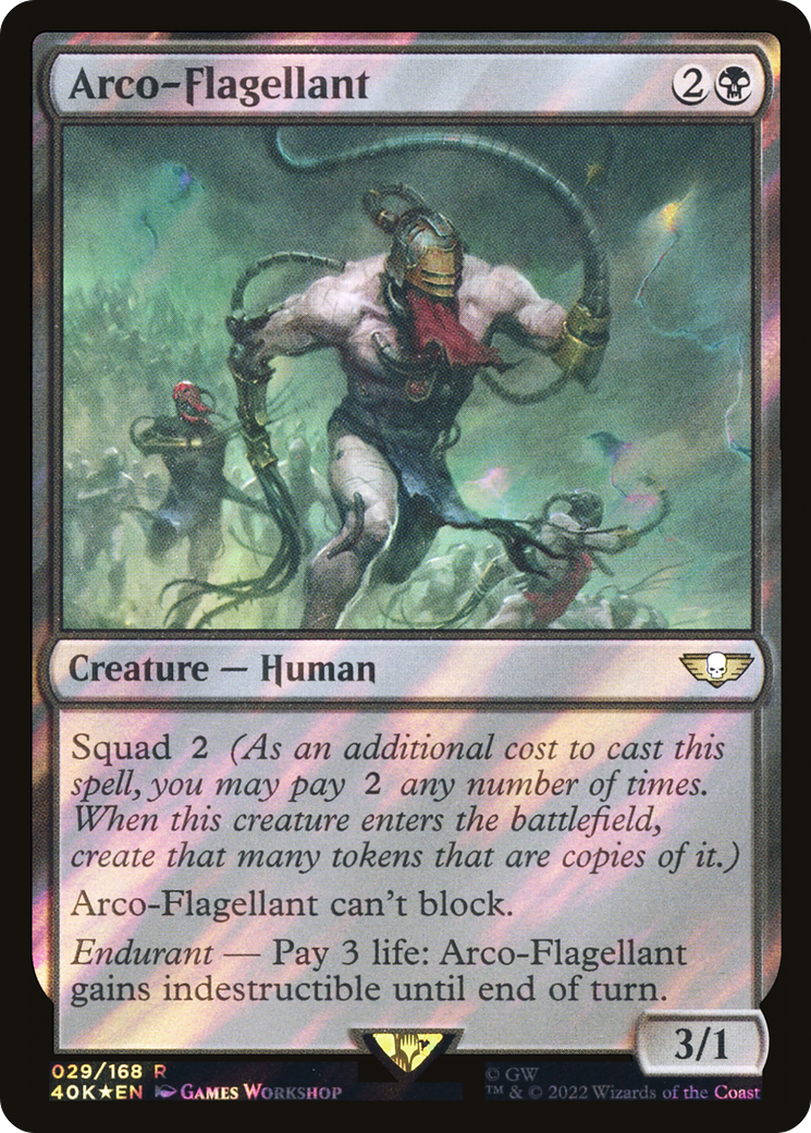 Arco-Flagellant (Surge Foil) (40K-029) [Warhammer 40,000 Commander] Foil