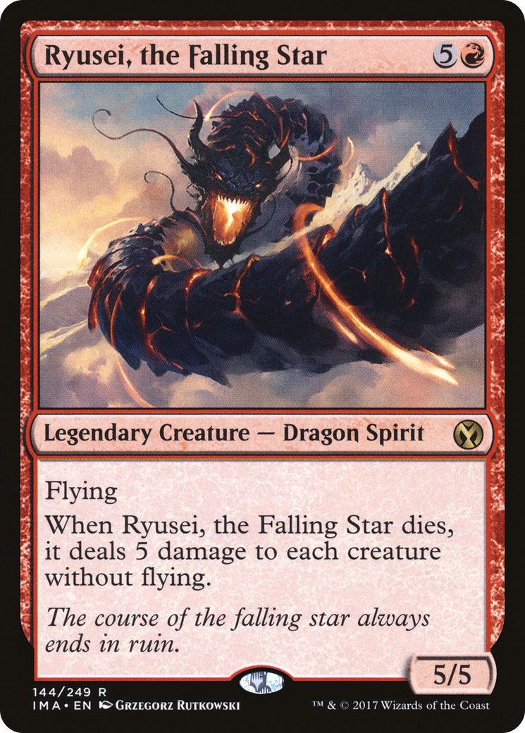 Ryusei, the Falling Star (IMA-144) [Iconic Masters]
