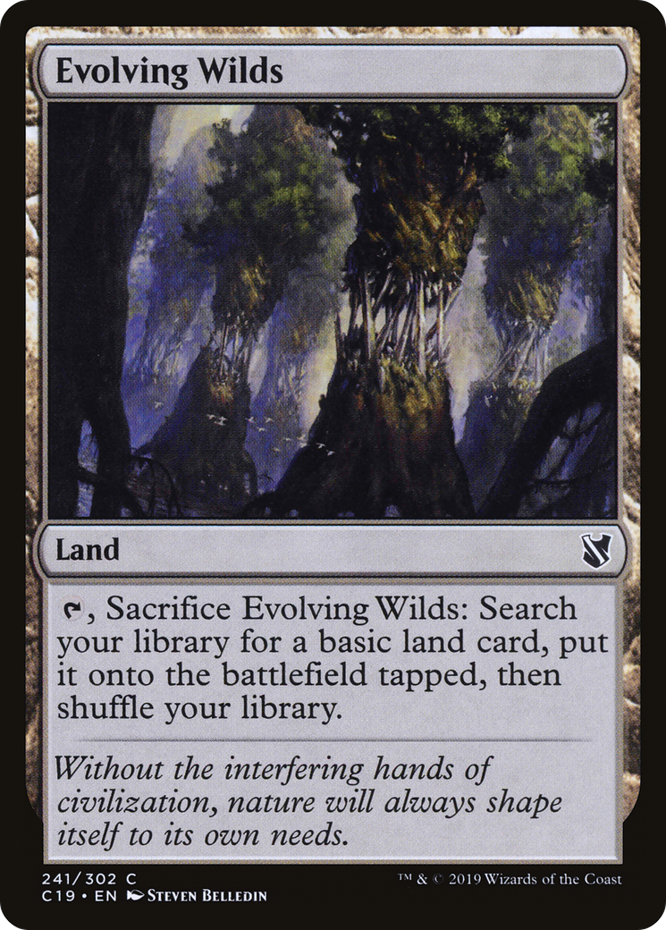 Evolving Wilds (C19-241) [Commander 2019]