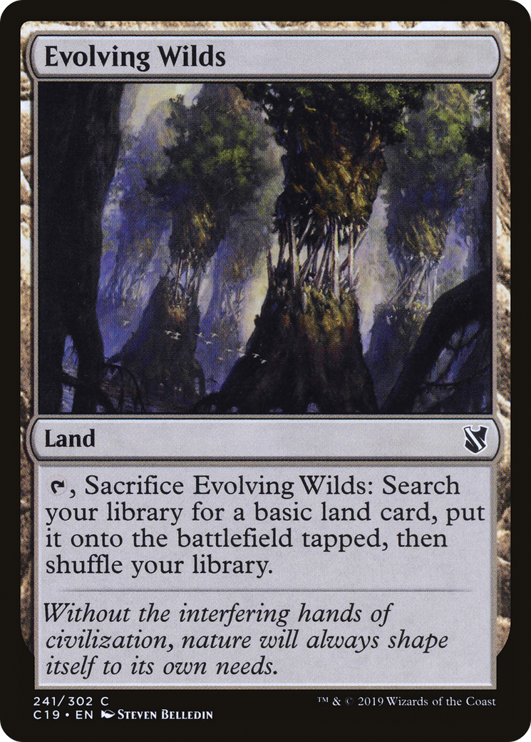 Evolving Wilds (C19-241) [Commander 2019]
