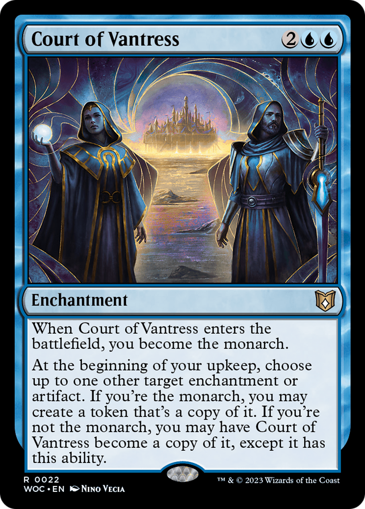 Court of Vantress (WOC-022) [Wilds of Eldraine Commander] Foil