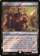 Great Unclean One (Surge Foil) (40K-035) [Warhammer 40,000 Commander] Foil