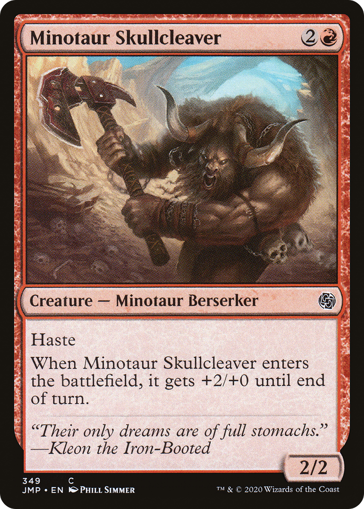 Minotaur Skullcleaver (JMP-349) [Jumpstart]