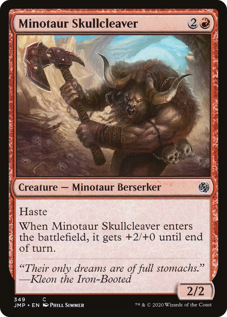 Minotaur Skullcleaver (JMP-349) [Jumpstart]