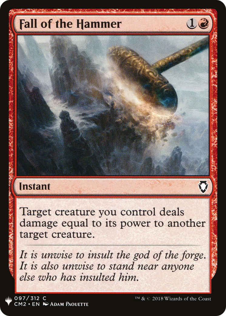 Fall of the Hammer (LIST-CM2-97) [The List]