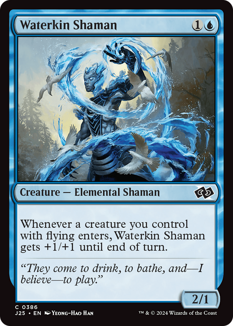 Waterkin Shaman (J25-386) [Foundations Jumpstart]