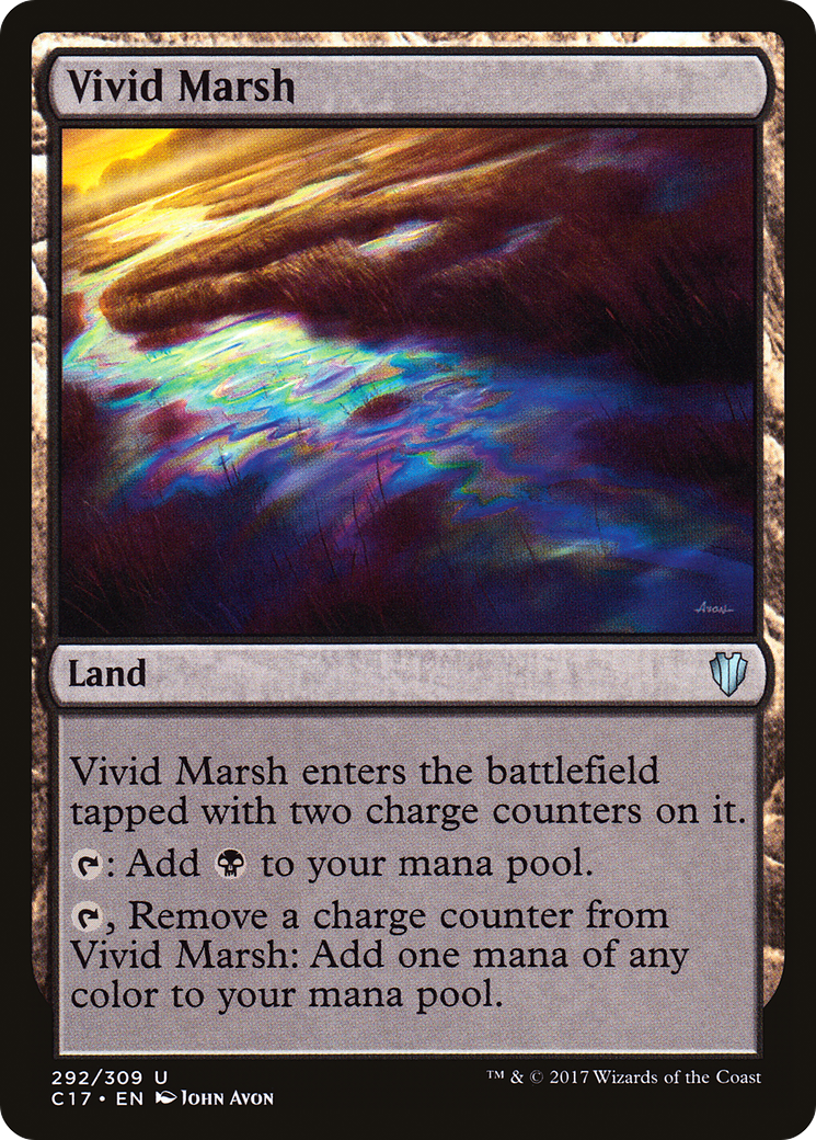 Vivid Marsh (C17-292) [Commander 2017]