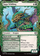 Sagu Wildling // Roost Seek (TDM-306) [Tarkir: Dragonstorm]: (Showcase)