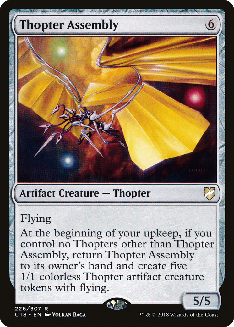 Thopter Assembly (C18-226) [Commander 2018]