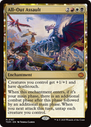 All-Out Assault (TDM-167) [Tarkir: Dragonstorm]: (enchantment) Foil