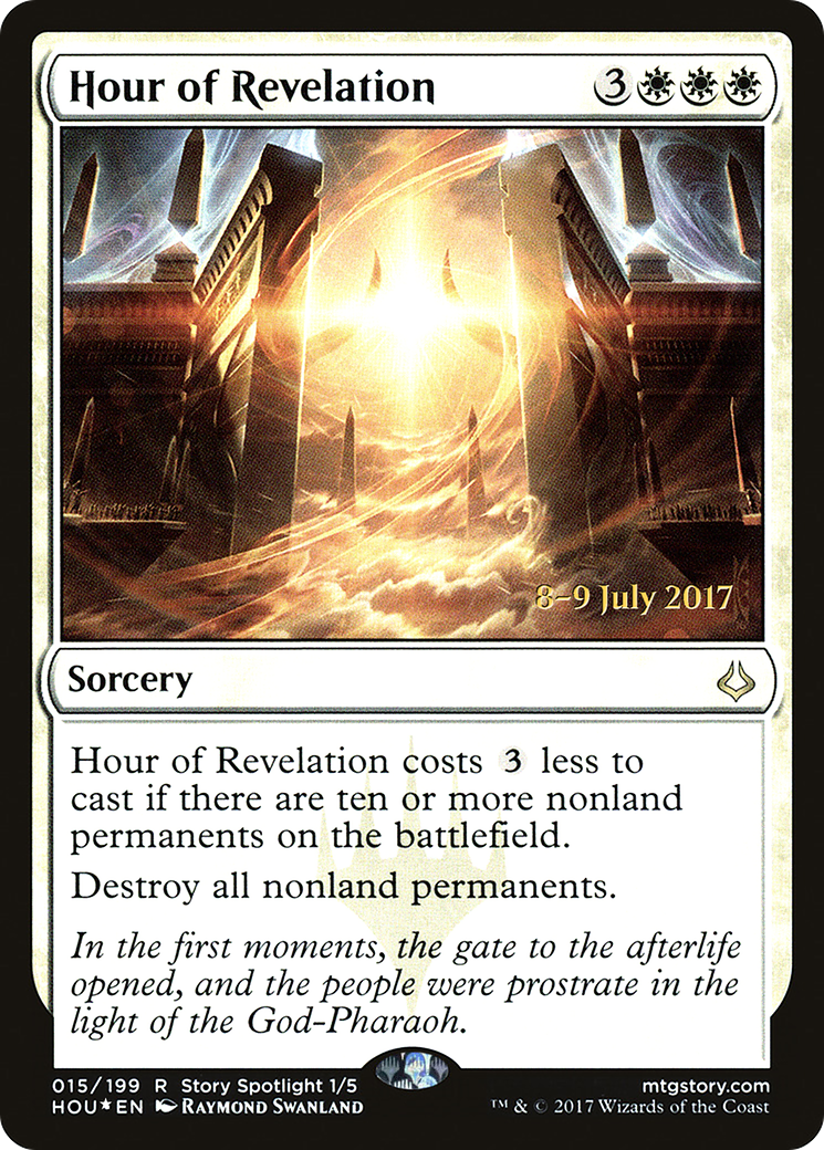 Hour of Revelation (PRE-15S) [Hour of Devastation Promos] Foil
