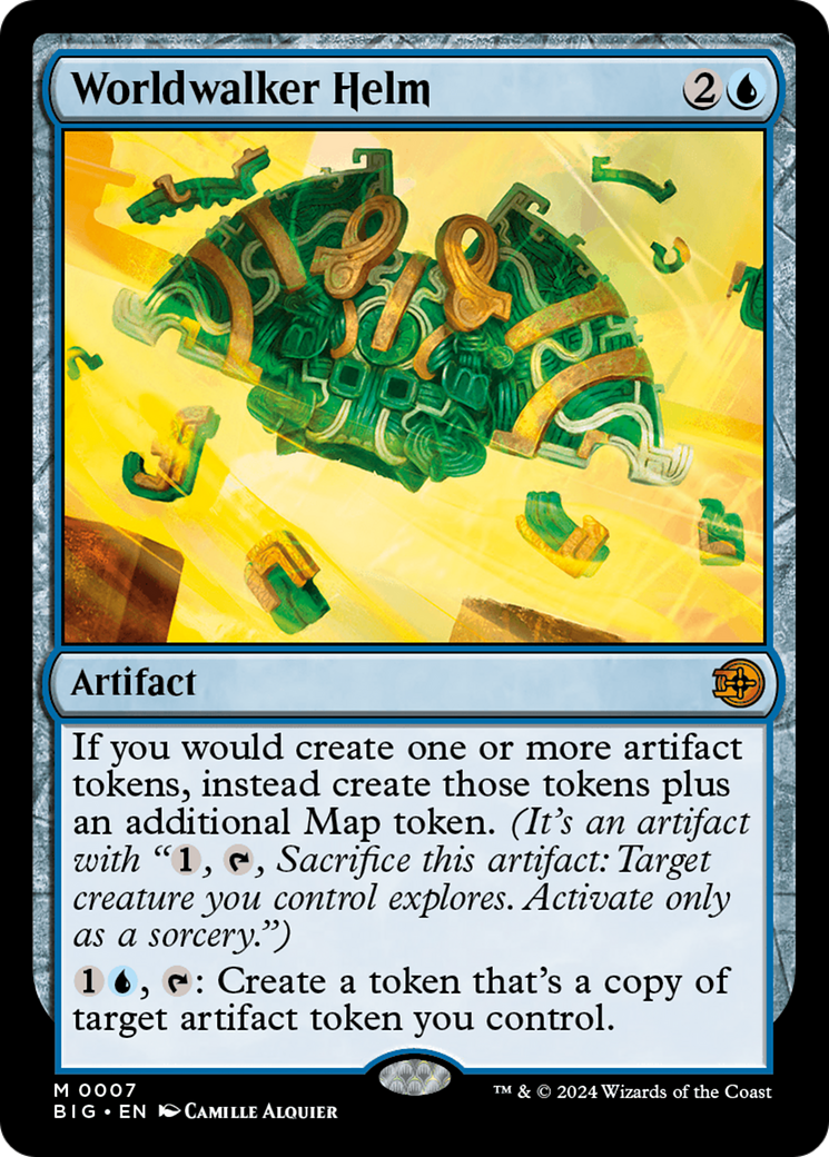 Worldwalker Helm (BIG-007) [The Big Score] Foil