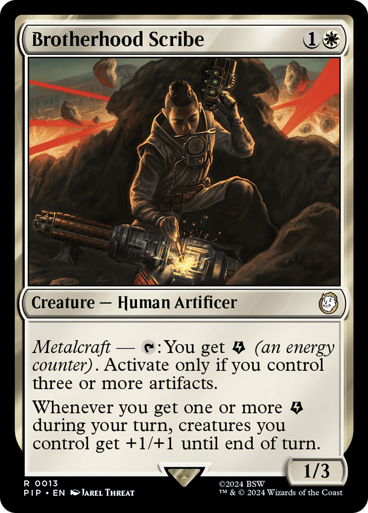 Brotherhood Scribe (PIP-013) [Fallout] Foil