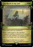 Last March of the Ents (LTR-623) [The Lord of the Rings: Tales of Middle-earth]: (Showcase) Foil