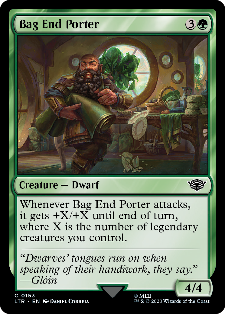 Bag End Porter (LTR-153) [The Lord of the Rings: Tales of Middle-earth]