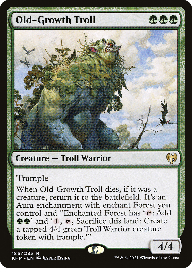 Old-Growth Troll (KHM-185) [Kaldheim]