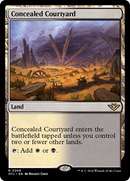 Concealed Courtyard (OTJ-268) [Outlaws of Thunder Junction] Foil