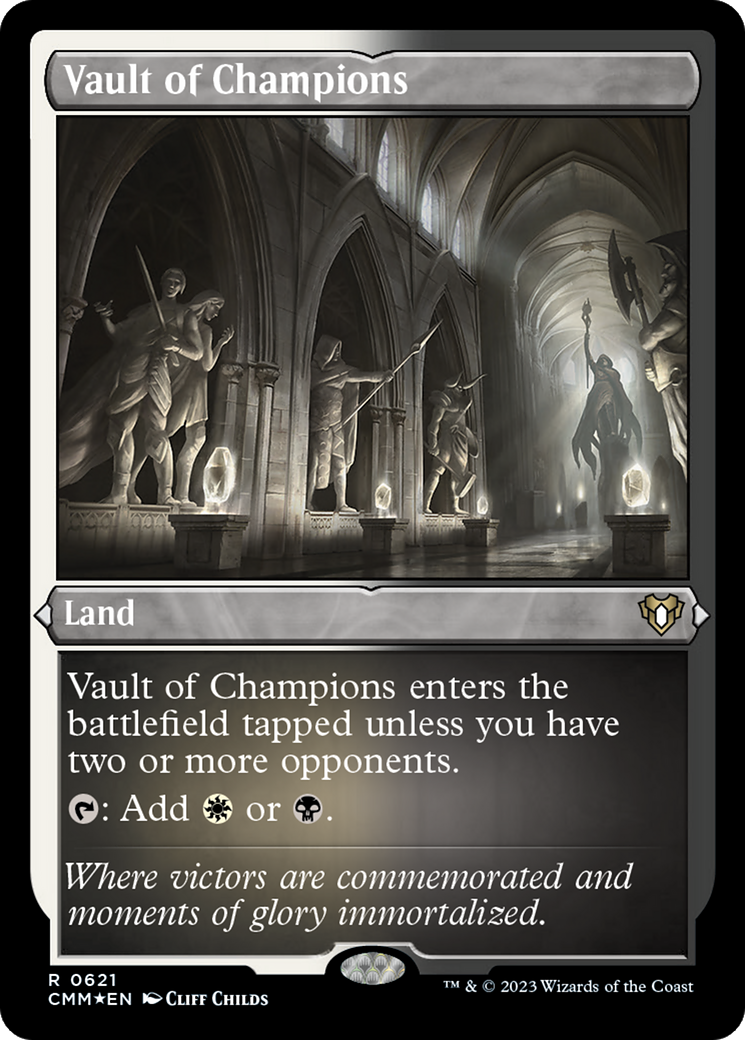 Vault of Champions (CMM-621) [Commander Masters] Etched Foil