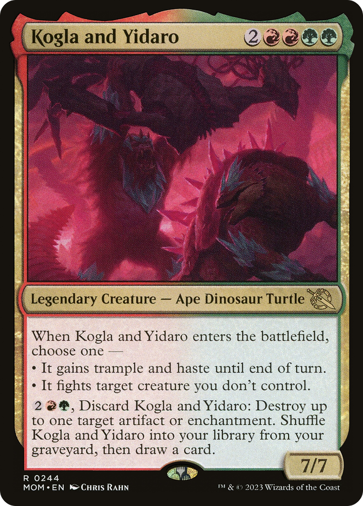 Kogla and Yidaro (MOM-244) [March of the Machine] Foil