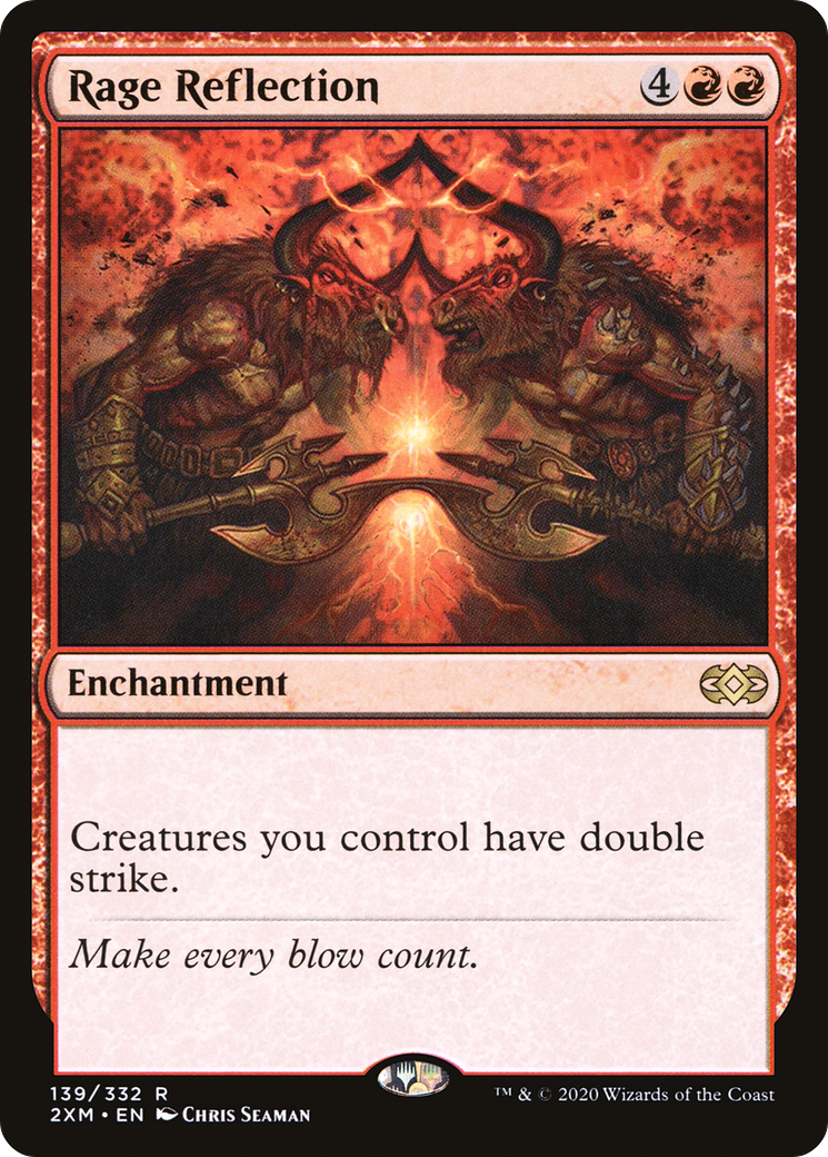 Rage Reflection (2XM-139) [Double Masters] Foil