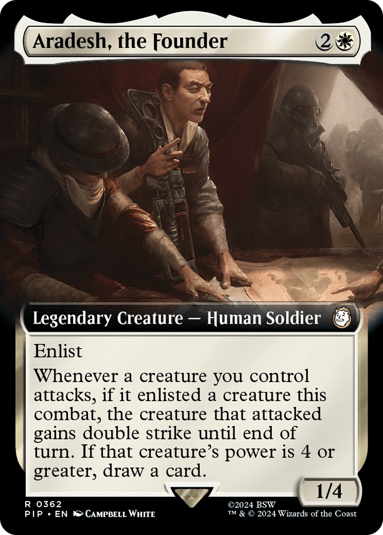 Aradesh, the Founder (PIP-362) [Fallout]: (Extended Art)
