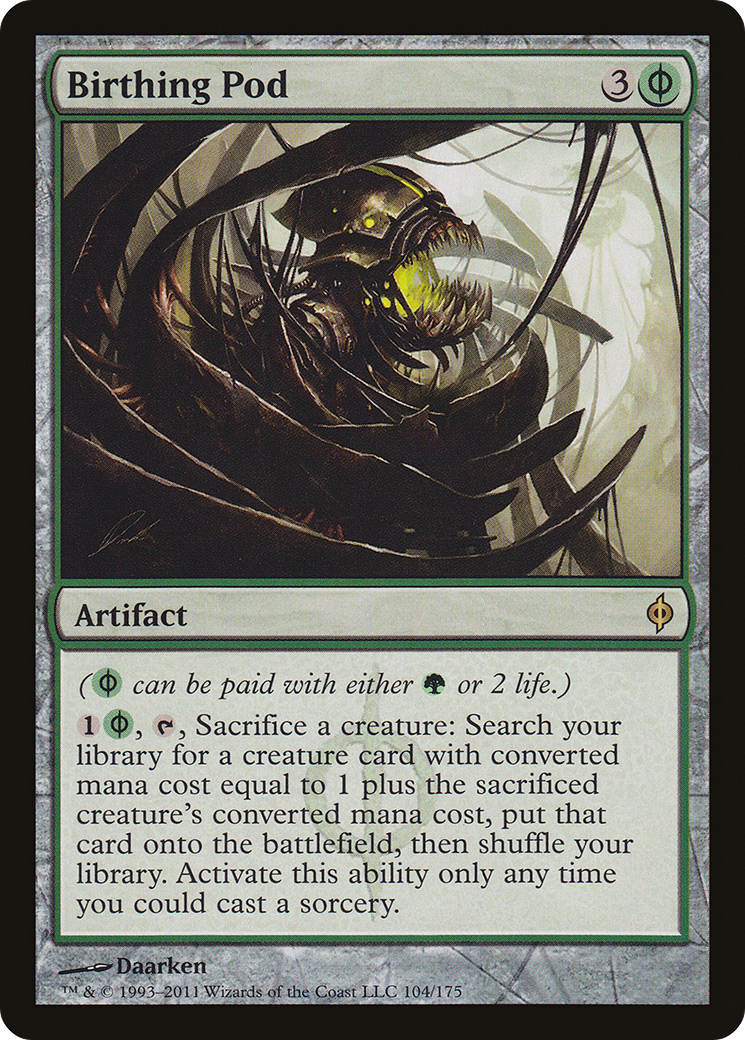 Birthing Pod (NPH-104) [New Phyrexia] Foil