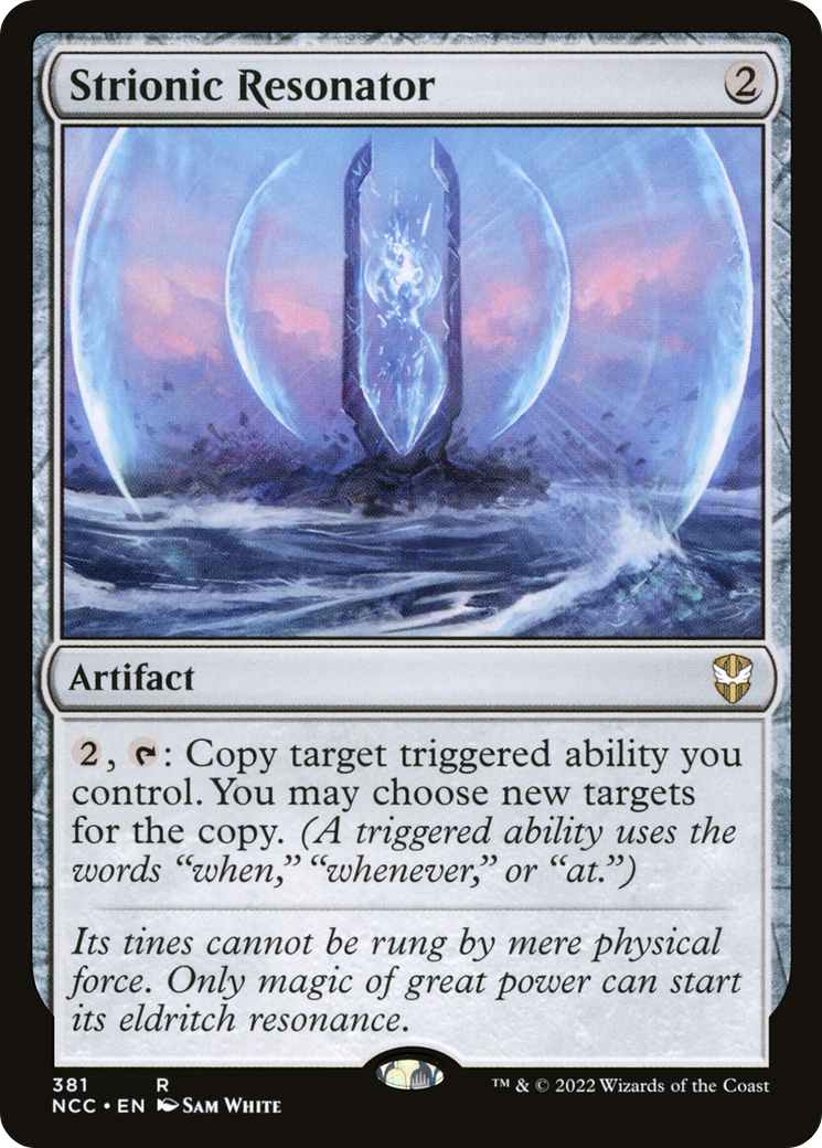 Strionic Resonator (NCC-381) [New Capenna Commander]