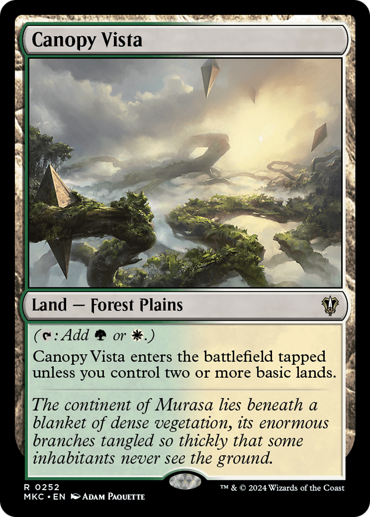 Canopy Vista (MKC-252) [Murders at Karlov Manor Commander]