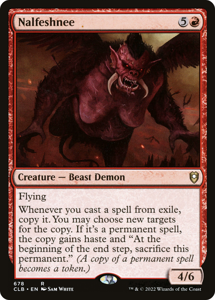 Nalfeshnee (CLB-678) [Commander Legends: Battle for Baldur's Gate]