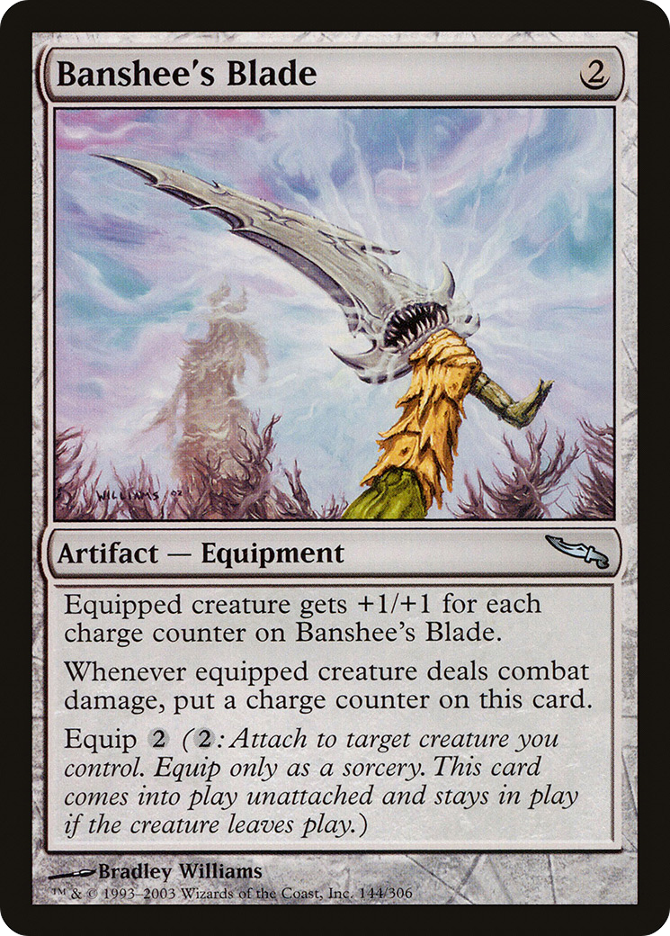 Banshee's Blade (MRD-144) [Mirrodin] Foil