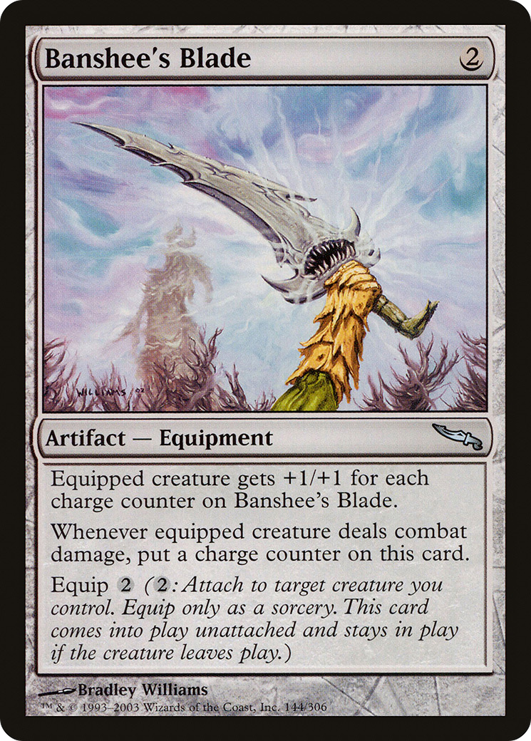 Banshee's Blade (MRD-144) [Mirrodin]