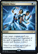 Double Major (PRE-179S) [Strixhaven: School of Mages Promos] Foil