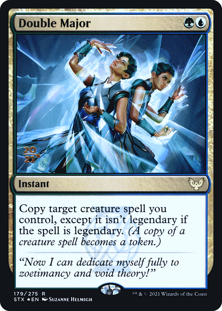 Double Major (PRE-179S) [Strixhaven: School of Mages Promos] Foil