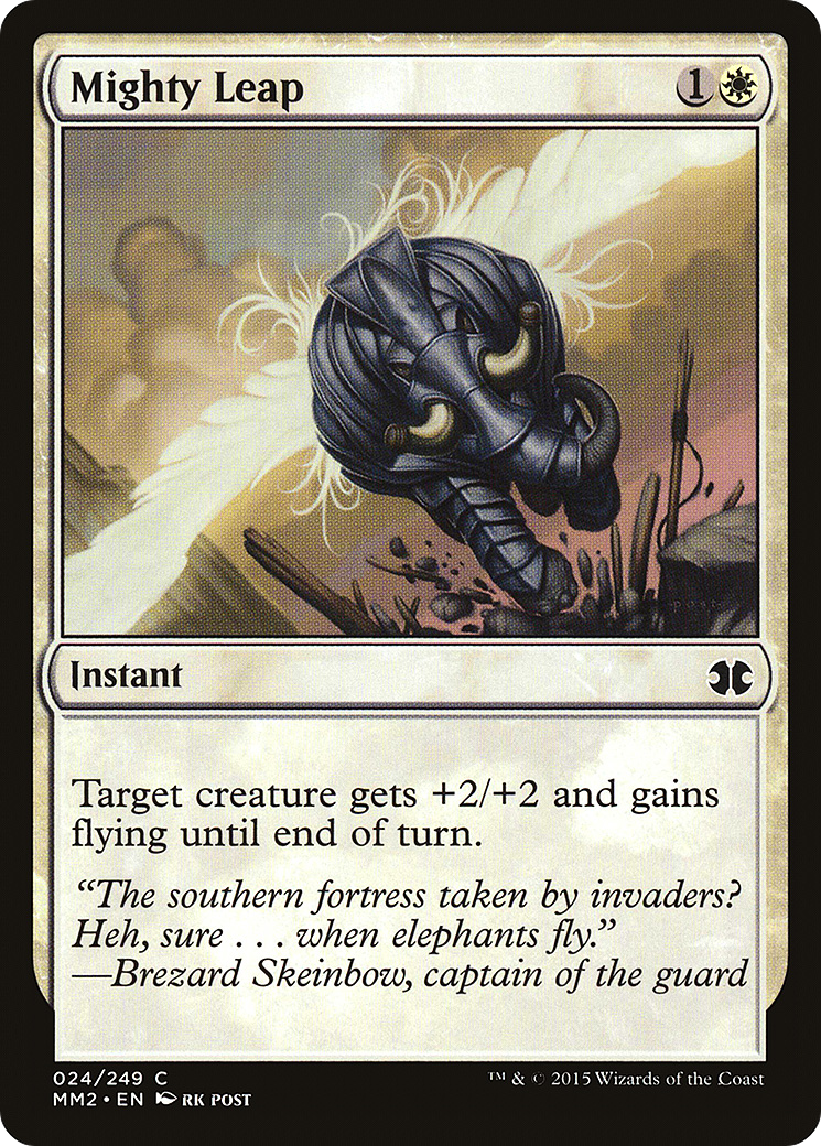 Mighty Leap (MM2-024) [Modern Masters 2015]