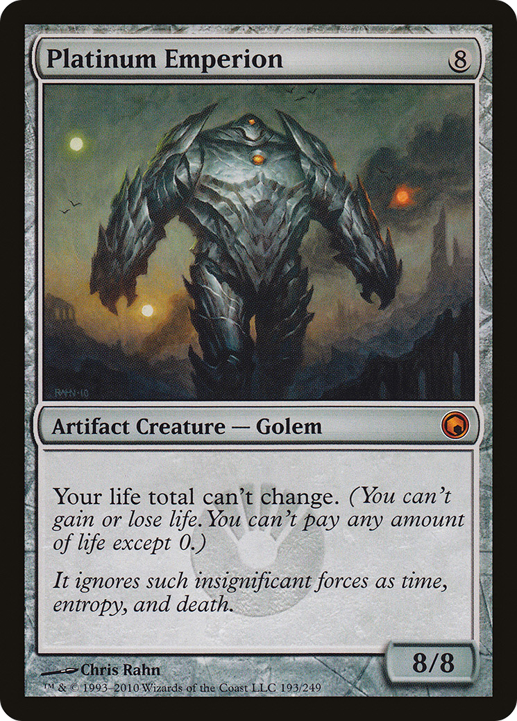 Platinum Emperion (SOM-193) [Scars of Mirrodin] Foil