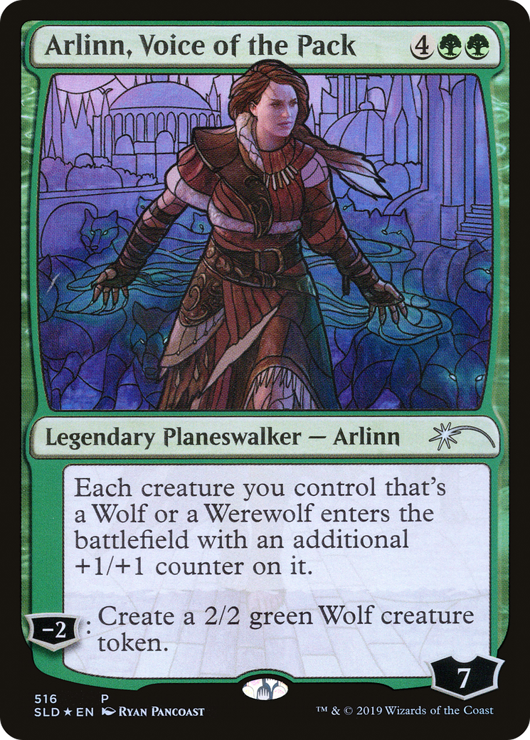 Arlinn, Voice of the Pack (SLD-516) [Secret Lair Drop] Foil
