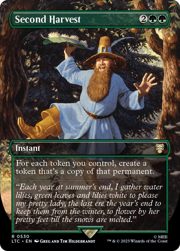 Second Harvest (Borderless) (LTC-530) [Tales of Middle-earth Commander]